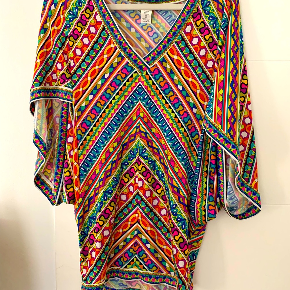 Trina turk swim cover up